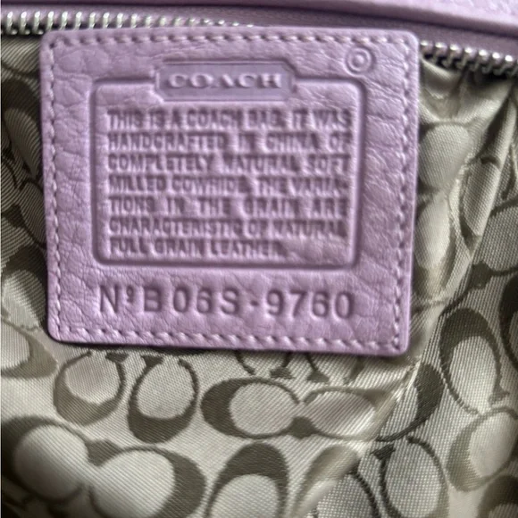 Coach Lilac Swingpack Crossbody Bag - Picture 5 of 6